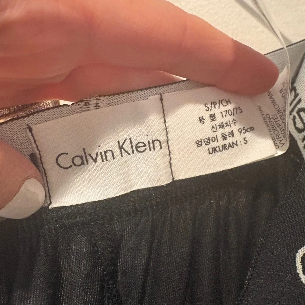 Calvin Klein Lounge Pants Women S Black Body Modal Soft Logo Waistband NWT